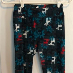 Unicorn reindeer leggings